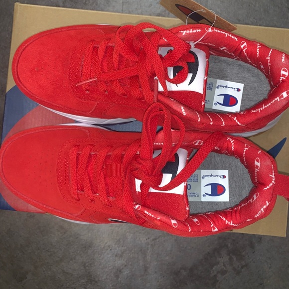 Red Champion Sneakers - Picture 5 of 7